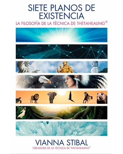 Portada de uno de los libros de ThetaHealing sobre los siete planos