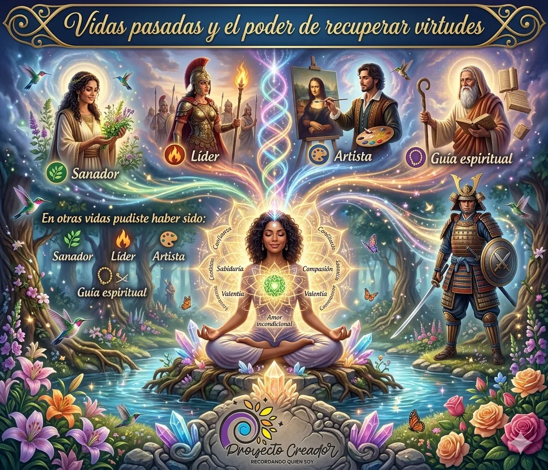 vidas pasadas y el poder de recuperar virtudes