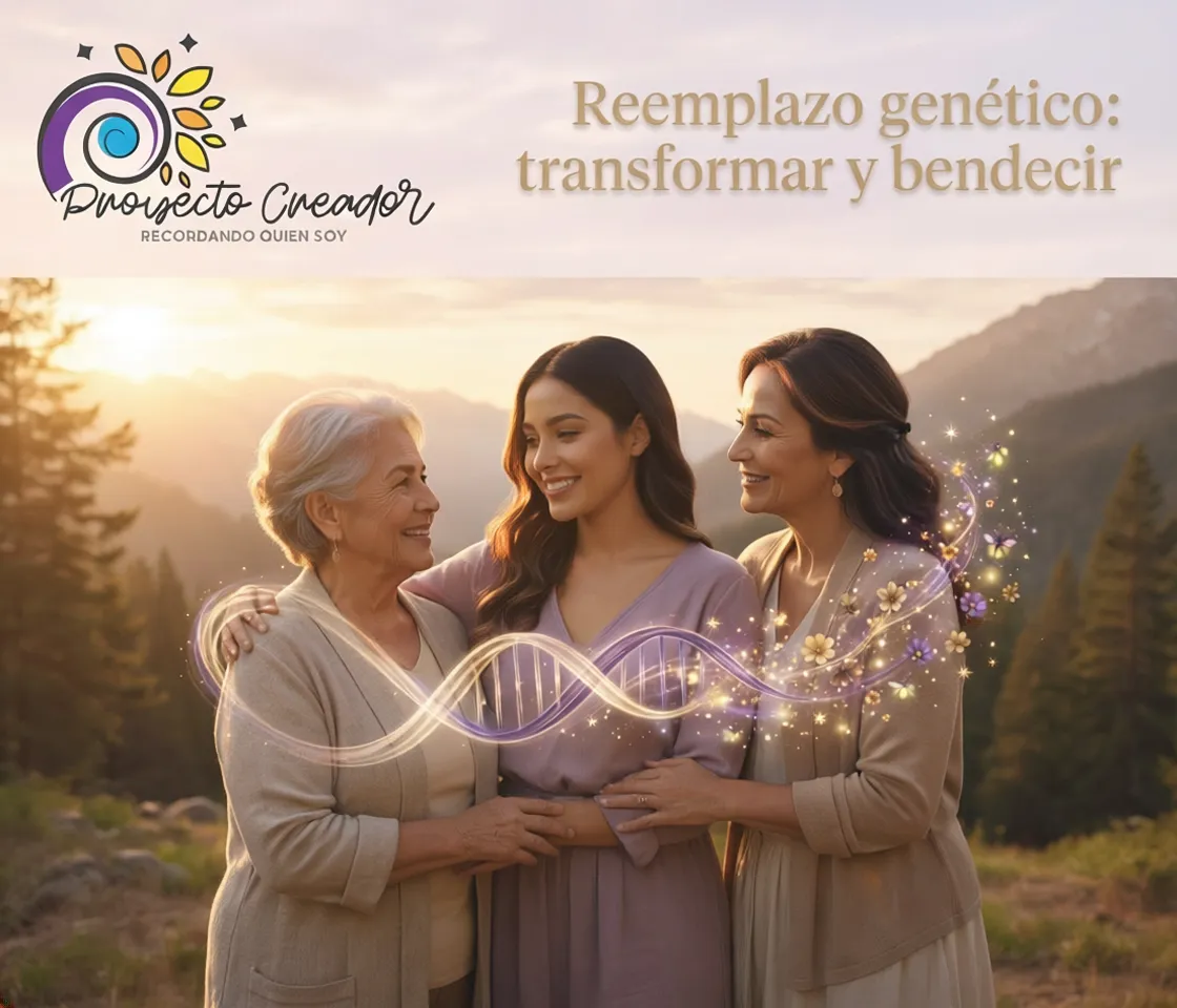reemplazo genetico transformar y bendecir