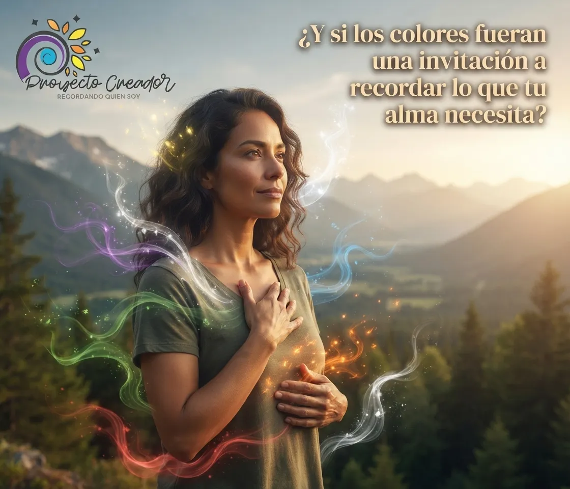 Y si los colores fueran una invitación a recordar lo que tu alma necesita